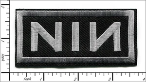 32 Pcs Embroidered Iron on patches Nine Inch Nails 90x42mm AP056Ni2 - Picture 1 of 2