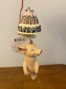 Dept 56 Holly Hobbie Toot and Puddle Ornament - Heavenly Treats - 5 inches Tall - Picture 1 of 8