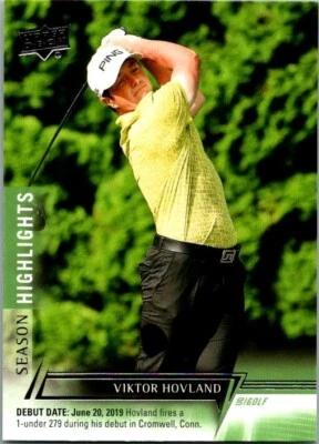 2024 Upper Deck Golf #65 Viktor Hovland - Image 1 of 2