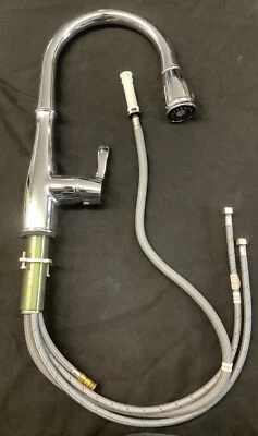 kitchen faucet Signature Hardware Cordelia Polished Chrome SHXCCD102CP A2 - Image 1 of 4