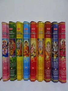 20-180 Sticks ~ Indian Gods Incense Sticks HEM Please Choose - Picture 1 of 11