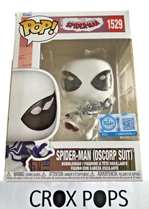 SPIDER-MAN OSCORP SUIT FQR 1529 Funko Pop Vinyl New in Mint Box + Protector - Bild 1 von 1
