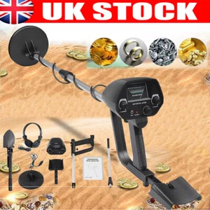 Professional Metal Detector Kit Discriminating Treasure Gold Coins Hunting - Picture 1 of 24