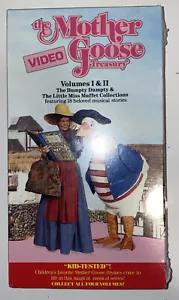 The Mother Goose Treasury Volumes 1 And 2 VHS Sealed - Picture 1 of 6