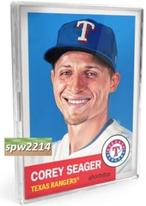 Topps Living Set Corey Seager #591, Josh Rojas #592 - Picture 1 of 4