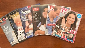 6 British Royal Family Special Collector's Edition Photo Magazines - The Queen + - Picture 1 of 7