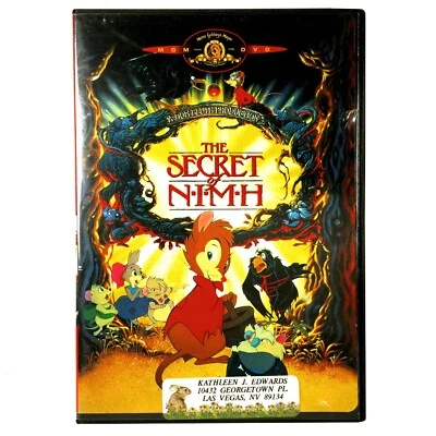 The Secret of NIMH (DVD, 1982, Full Screen)   John Carradine   Dom DeLuise - Image 1 of 3