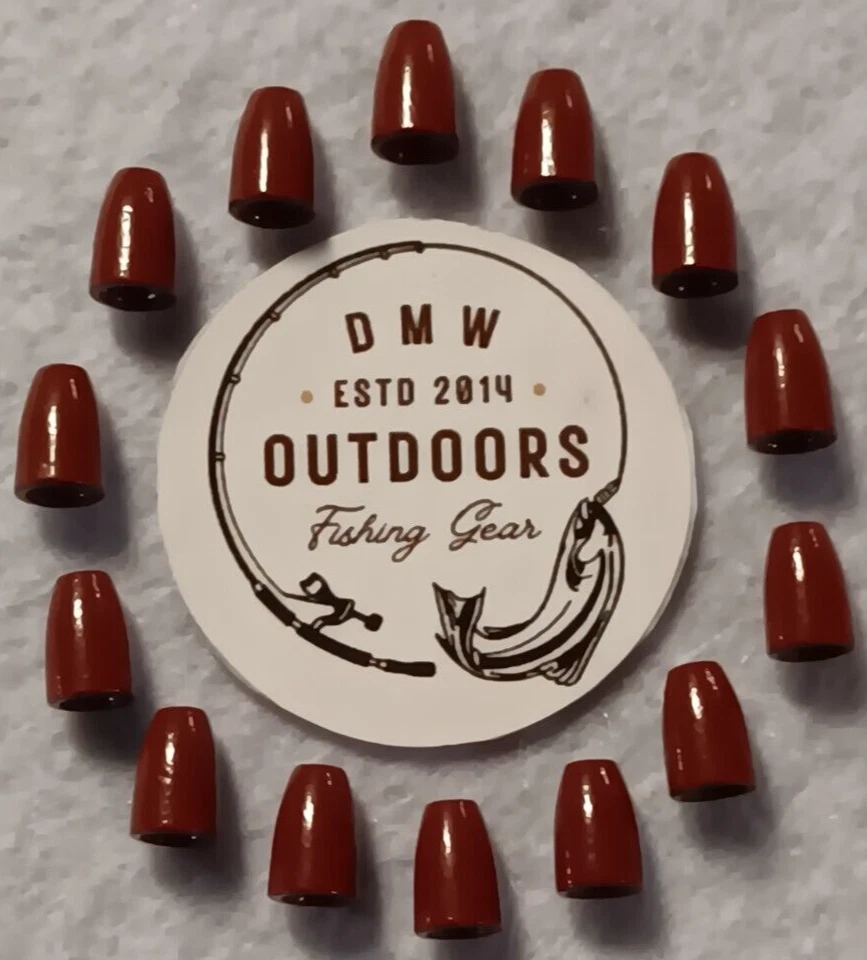 Tungsten BROWN Worm Weights 1/32 ounce (.9g) 15pk, Bullet Weights - Image 1 of 4