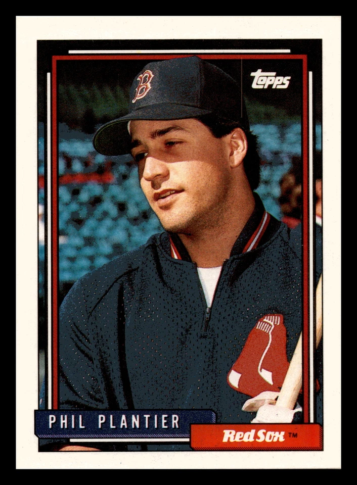 1992 Topps Phil Plantier Boston Red Sox #782 Centered Mint - Image 1 of 2
