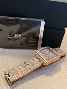 JBW Cristal 28 Women’s Diamond Watch - Rose gold & Crystal - Picture 1 of 9