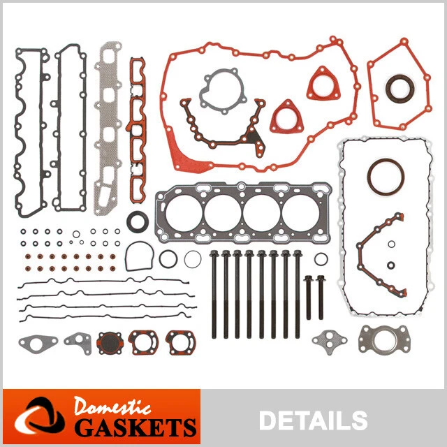 Compatível com 96-99 Chevrolet Cavalier Pontiac Sunfire 2.4L DOHC conjunto completo de parafusos de junta - Imagem 1 de 4
