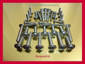 Verkleidungsschrauben V2A Edelstahl Schrauben für BMW K 1200 GT Typ K41 34Tlg - Bild 1 von 1