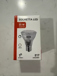 Ikea SOLHETTA LED E17 Reflector Dimmable Bulb NEW - Picture 1 of 6