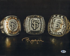 ROBERTO KELLY SIGNED AUTO'D 11X14 PHOTO BAS BECKETT COA SF GIANTS 3X WS CHAMP - Picture 1 of 1