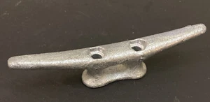 Botín galvanizado base sólida de 6" NUEVO borde de muelle tacos cuerda perro marino NUEVO - Imagen 1 de 5