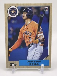 Jeremy Pena 2022 Topps Archives 1987 Design Rookie RC #280 Houston Astros - Picture 1 of 1