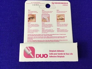 Duo Eyelash Adhesive, Dark Tone, 0.25 oz; Blends With Black / Brown lashes (R7-2 - Picture 1 of 7