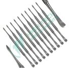 10 Beale Wax Carver Dental Modelling Spatula Double Ended Laboratory Instruments
