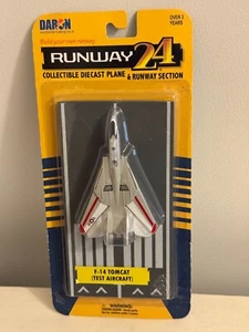 Runway 24 F-14 Tomcat (Test Aircraft) Daron Collectible Diecast Airplane - Picture 1 of 2