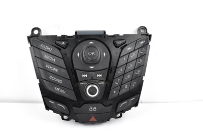 ✅ Interruptor de perigo painel de controle de rádio Ford Fiesta 2014 - 2016 fabricante de equipamento original D2BT18K811BD - Imagem 1 de 4