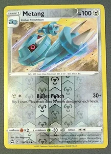 Pokémon Metang Reverse Holo Sammelkarte 118/195 - Bild 1 von 5
