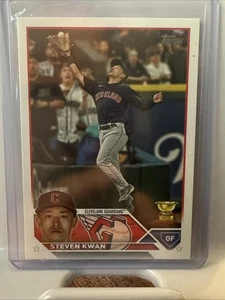 2023 Topps Series 1 1st Edition - #116 Steven Kwan Cleveland Guardians - Bild 1 von 10