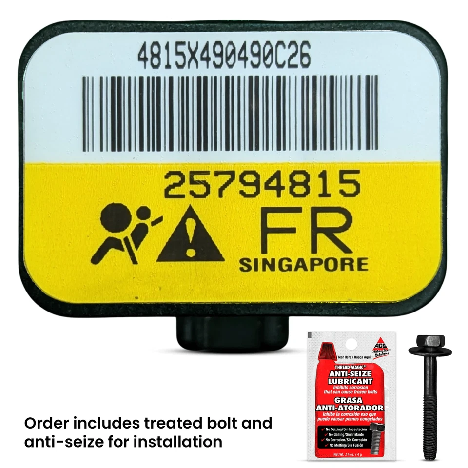 PROBADO 25794815 07-09 GMC Yukon Chevrolet Tahoe Suburban Sensor Delantero Fabricante de Equipo Original Foto 1 de 2