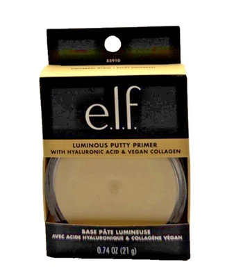 e.l.f. Luminous Putty Primer –Skin Perfecting, Lightweight, Silky Formula – New - Image 1 of 4