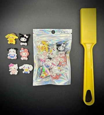 16 Hello Kitty Sanrio Friends Mexican Loteria Magnetic Deck Chips Ficha Wand - Image 1 of 3