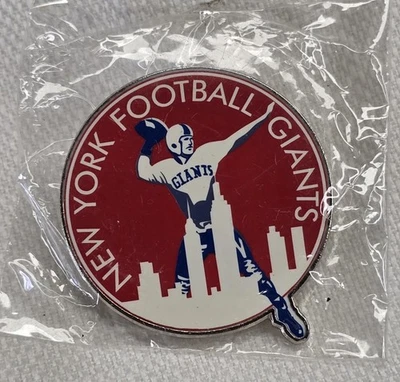 New York Giants Hat Pin NFL Football Throwback Retro Collectible City Skyline - Image 1 of 4