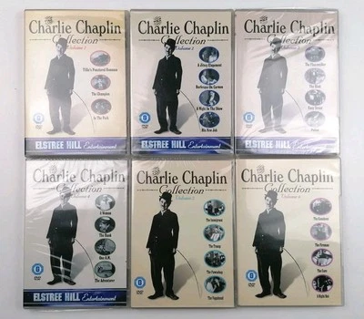 The Charlie Chaplin Collection Volume 1 - 6 DVD Region 0 PAL - Image 1 of 4