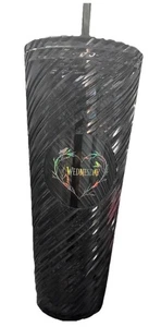 Wednesday Addams Becher mit Strohhalm, 20oz Neu - Bild 1 von 3