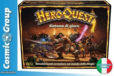 HeroQuest Edizione Italiana - Gioco da Tavolo Fantasy di Hasbro - Immagine 1 di 4