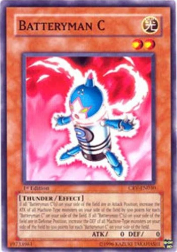 Batteryman C - CRV-EN030 - Common - Unlimited Edition Near Mint Yugioh! Card - Image 1 of 1