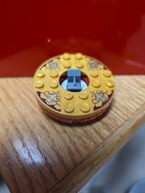 LEGO Pearl Gold Turntable 6 x 6 Gold Faces Ninjago Spinner  Set 2520