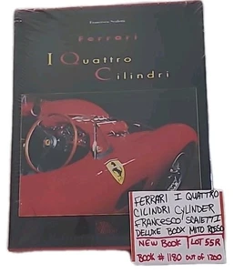 Ferrari I Quattro Cilindri Zylinder Francesco Scaletti Deluxe Buch Mito Rosso  - Bild 1 von 21