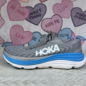 Size 10.5 - Hoka One One Gaviota 5 Limestone Diva Blue - Picture 1 of 11