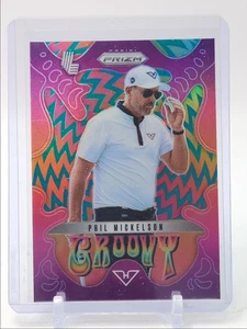 PHIL MICKELSON 2025 PANINI PRIZM LIV GOLF GROOVY TEAL HYFLYERS GC /275 Q3701 - Picture 1 of 2