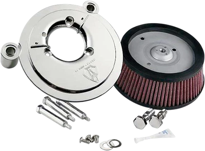 Kit de filtro de aire Arlen Ness cromado Big Sucker 2008-2013 Harley Touring FLHT FLHR Foto 1 de 3