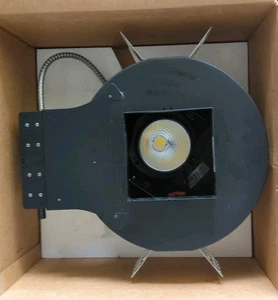 Intense Lighting by Leviton - 6" Gravity Downlight Adjustable Recessed Square - Picture 1 of 6