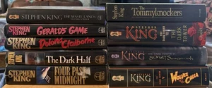 Stephen King Book Lot Of 9 Hardcover Books Several 1 Editions (See description) - Imagen 1 de 4