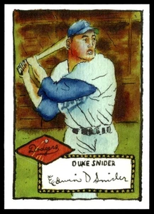 2025 Topps Shoebox Treasures Duke Snider Brooklyn Dodgers #42 - Bild 1 von 2