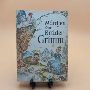 Marchen der Bruder Grimm - German Language fairy tale HCDJ Vtg 1937 Book Color - Picture 1 of 14