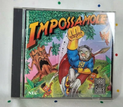 Impossamole TurboGrafx 16 HuCard  Complete US & Canada CF - Image 1 of 2