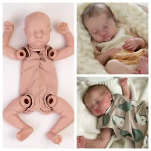Kit Bambole 20'' Reborn Baby Doll Stampo Bambole Non Verniciato Fai da Te Vinile Silicone Parti Neonato - Foto 1 di 10