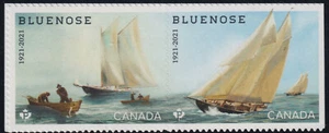 CANADA 2021 Bluenose 100th Anniversary booklet pair #3295ai (locally assign) MNH - Picture 1 of 1