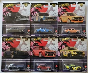Hot Wheels Premium Car Culture Japan Historics 4 Complete Set of 6 JH4 CHASE - Picture 1 of 13
