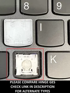 Lenovo Legion 5 | 5-15ARH05 LAPTOP KEYBOARD REPLACEMENT KEYS KEYCAPS (15IMH05H) - Picture 1 of 5