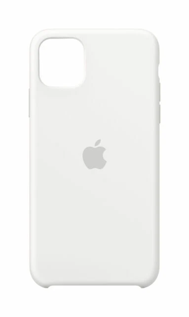 Apple Silicone Cover per Apple iPhone 11 Pro Max - Bianco