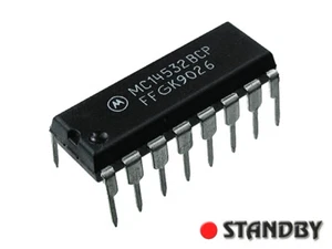 5pcs 4532 DIP16, CMOS, MC14532BCP MOTOROLA, 8Bit Priority Encoder - Imagen 1 de 1